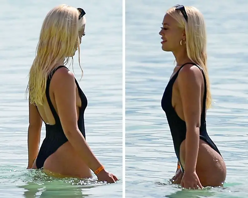 Nice Tan! Louis Tomlinson's sister, Lottie Tomlinson, has her own Tan company called Tanologist © The MEGA Agency