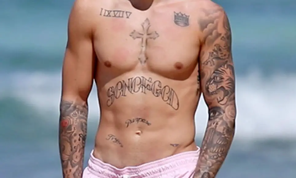 Full Guide To Justin Biebers Tattoos Meaning Birthday