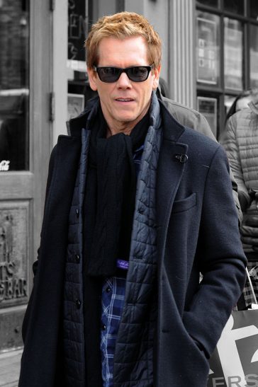 Kevin Bacon looked cool at the Sundance Film Festival