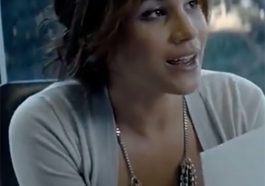 Meghan Markle in the Sci-Fi film “The Candidate" - Photo courtesy of Dust / YouTube