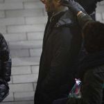 The Rock and Neve Campbell Film Rescue Scenes for Hollywood Blockbuster Skyscraper 2018 in Vancouver, Canada © Atlantic Images The Rock Neve Campbell Skyscraper
